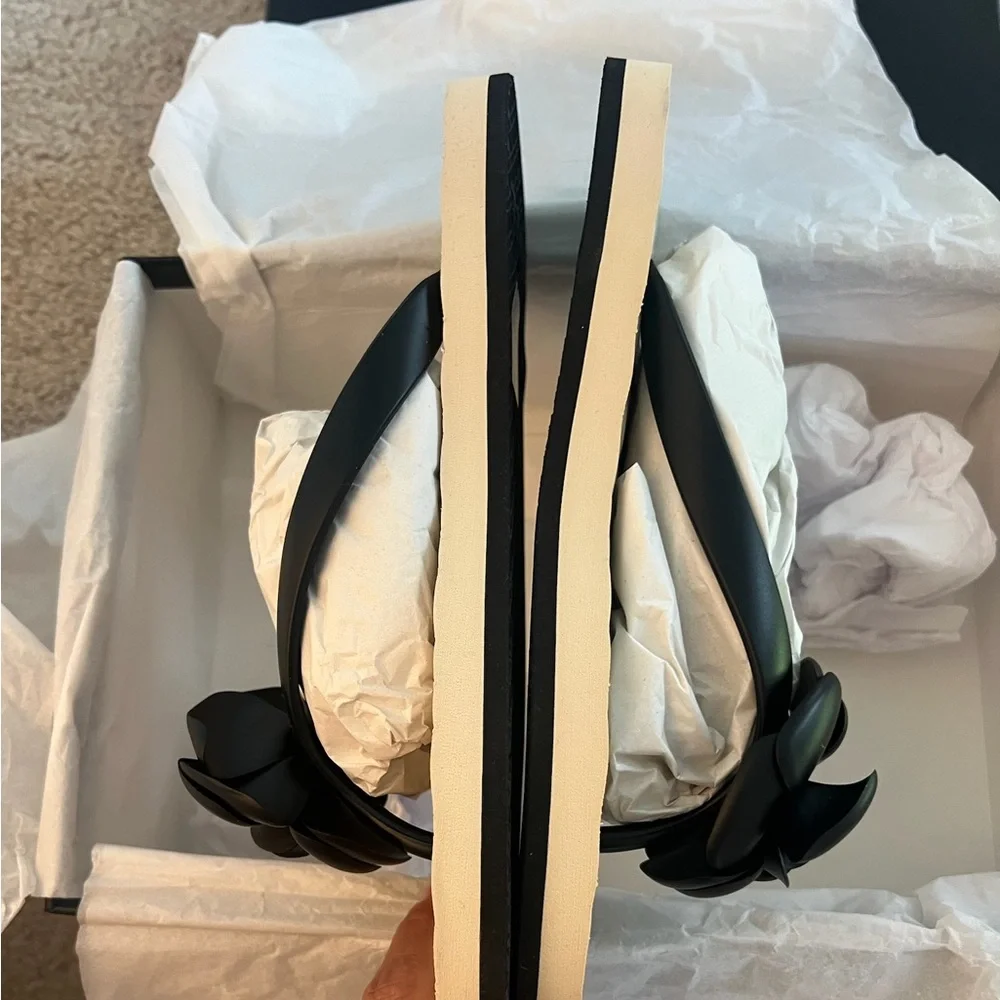 Chanel Camellia Thong Flip Flops - Picture 4 of 12